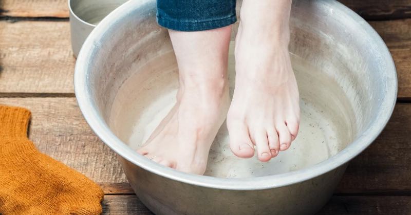 Put Your Best Foot Forward with Vinegar Foot Baths